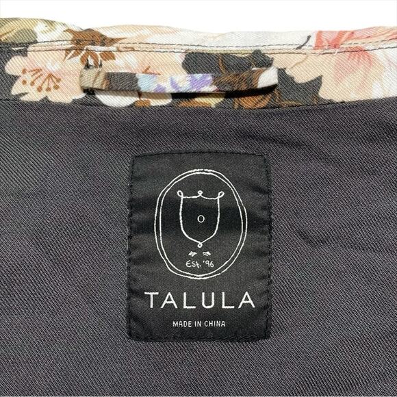 ARITZIA Talula Kent Open Blazer Soft Floral Pink/Cream/Gray Size 0 - Picture 7 of 9